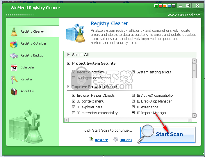 WinMend Registry Cleaner(注册表清理优化工具)
