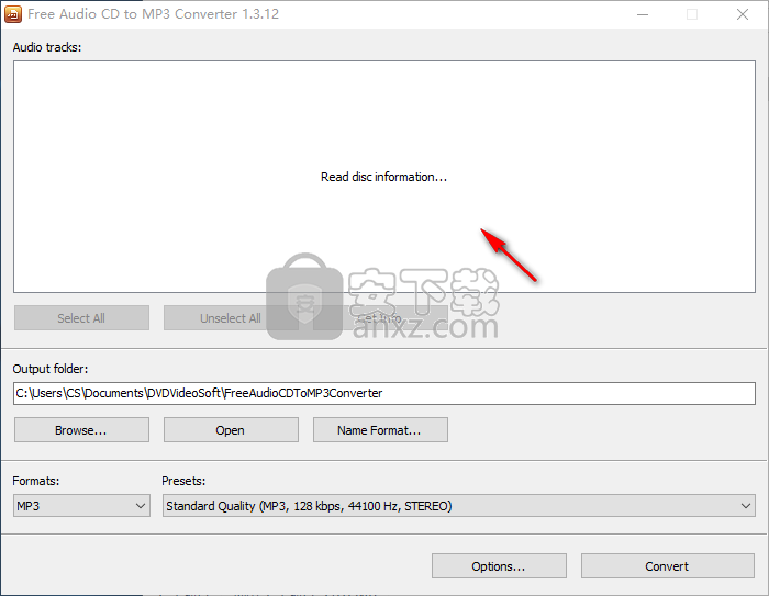 Free Audio CD to MP3 Converter(cd转换成mp3软件)