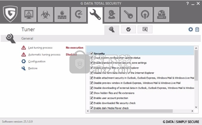 G DATA Total Security(多功能系统安全全面保护工具)