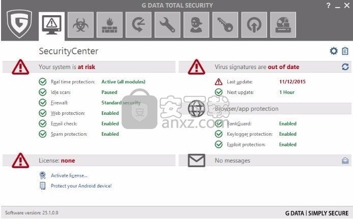 G DATA Total Security(多功能系统安全全面保护工具)