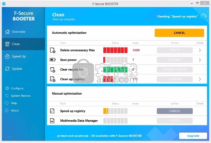F-Secure Booster(多功能电脑系统优化工具)