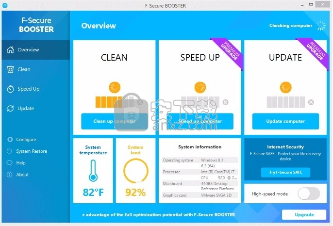F-Secure Booster(多功能电脑系统优化工具)