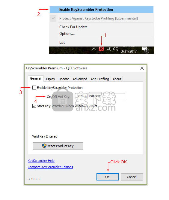 QFX Software KeyScrambler Premium(防键盘记录工具)