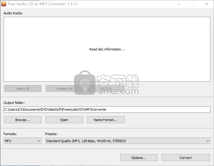 Free Audio CD to MP3 Converter(cd转换成mp3软件)