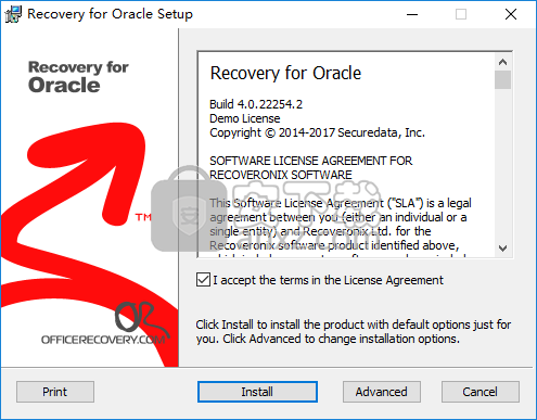 Recovery for Oracle(Oracle数据库修复软件) 