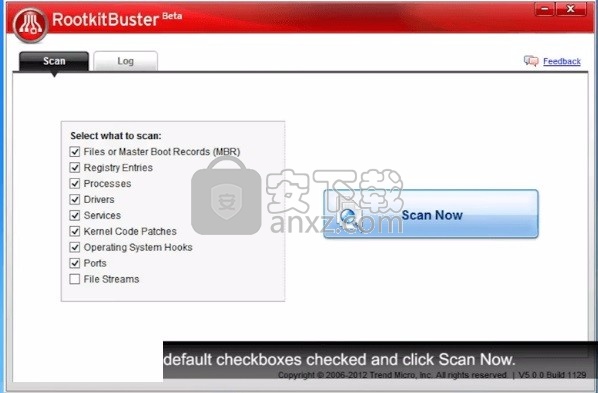 Trend Micro RootkitBuster(多功能rootkit扫描工具)