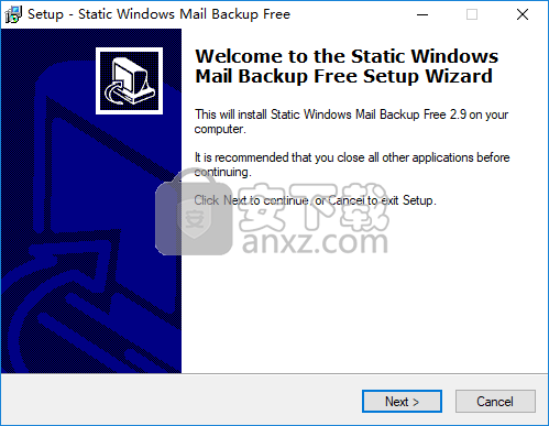 Static Windows Mail Backup Free(Windows邮件备份工具)