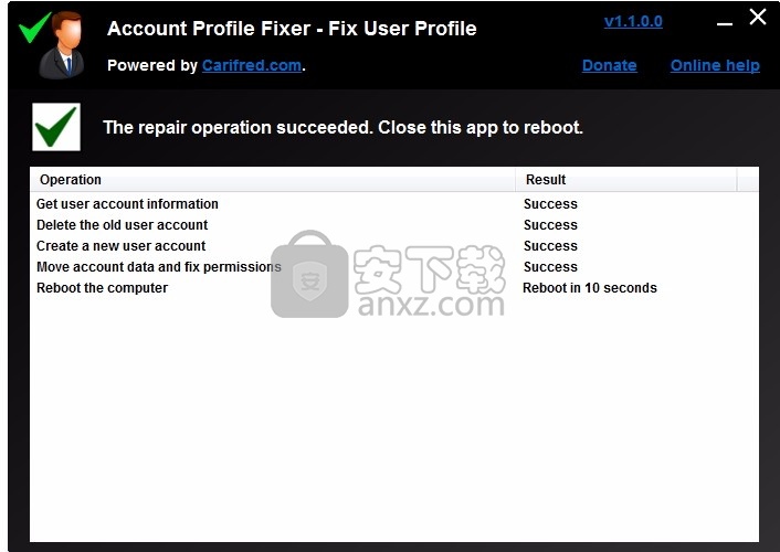 Account Profile Fixer(帐户配置文件修复程序)