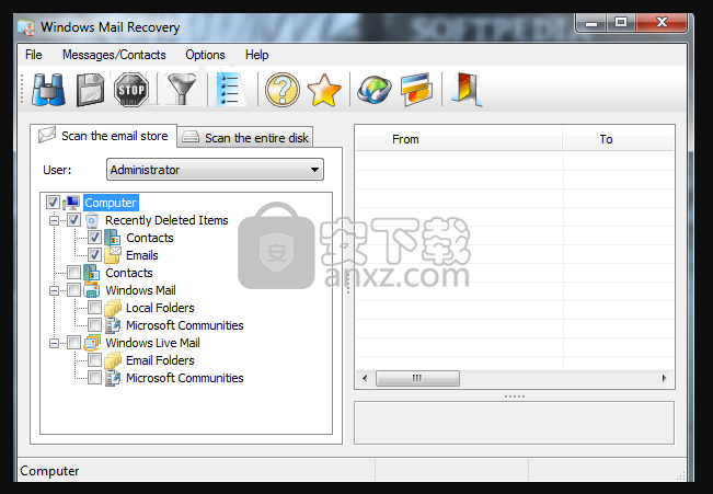 Windows Mail Recovery(windows邮件恢复工具)