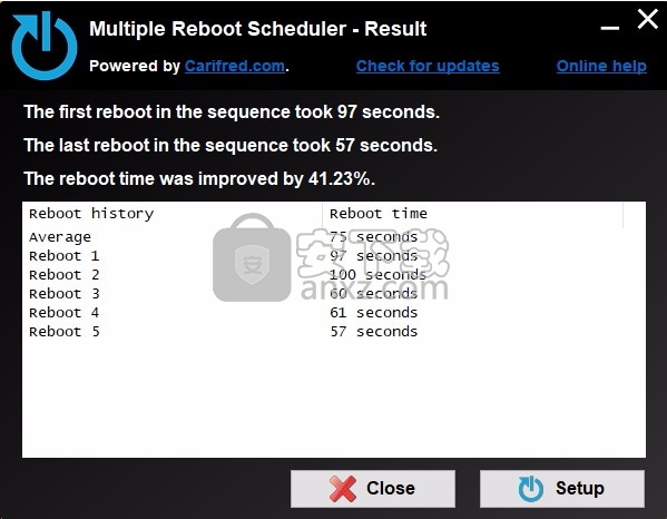 Multiple Reboot Scheduler(多个重启计划管理程序)