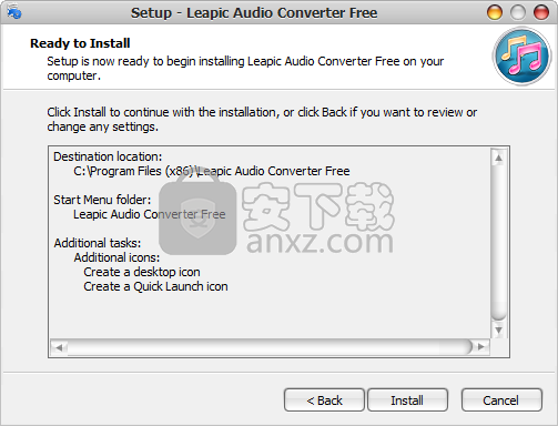 Leapic Audio Converter Free(免费音频格式转换器)