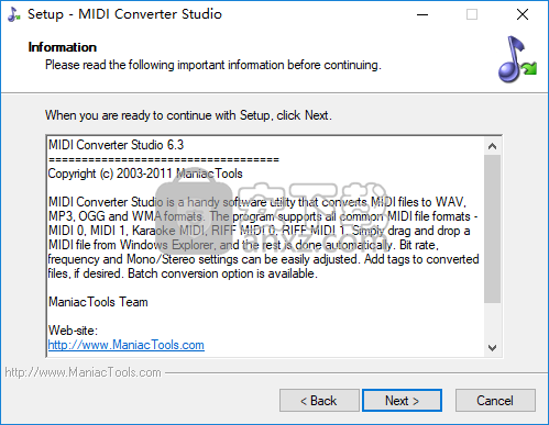 MIDI Converter Studio(midi转音频工具)