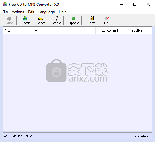 Free CD to MP3 Converter(CD转MP3转换器)