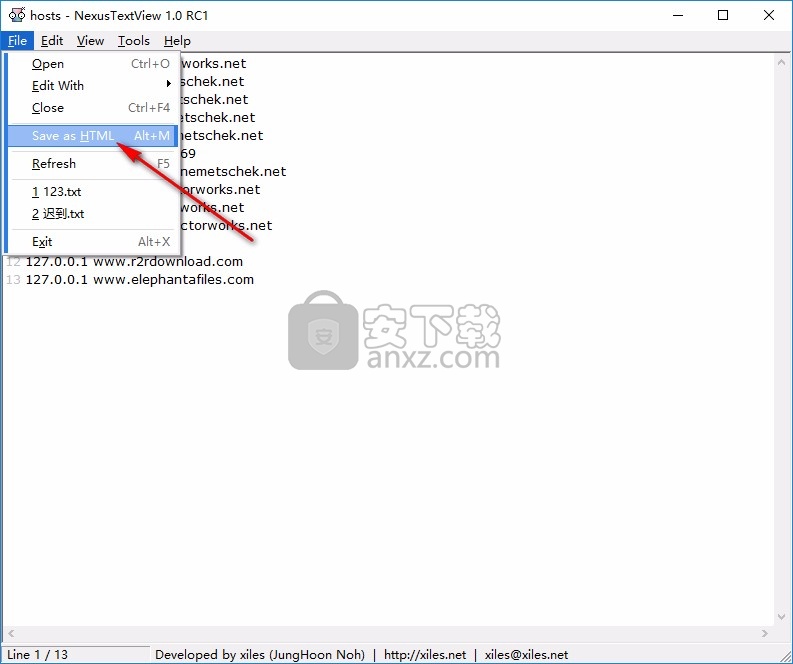 NexusTextView(源码查看工具)