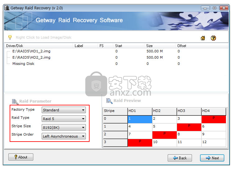 Getway Raid Recovery(RAID数据恢复软件)