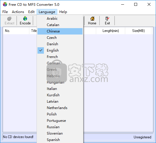 Free CD to MP3 Converter(CD转MP3转换器)