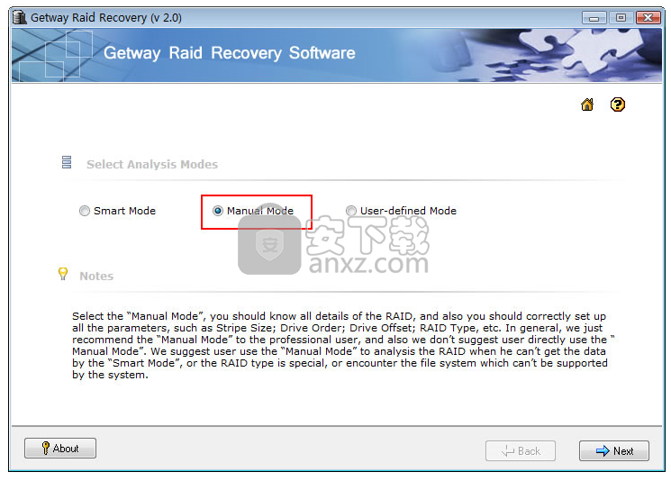Getway Raid Recovery(RAID数据恢复软件)