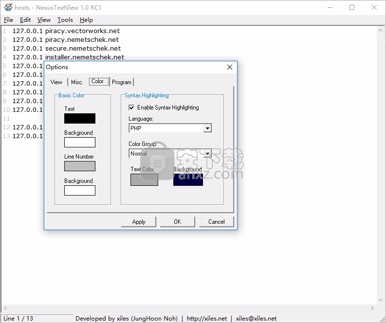 NexusTextView(源码查看工具)