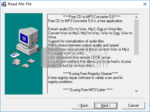 Free CD to MP3 Converter(CD转MP3转换器)