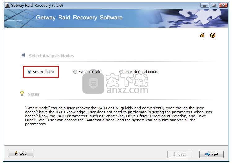 Getway Raid Recovery(RAID数据恢复软件)