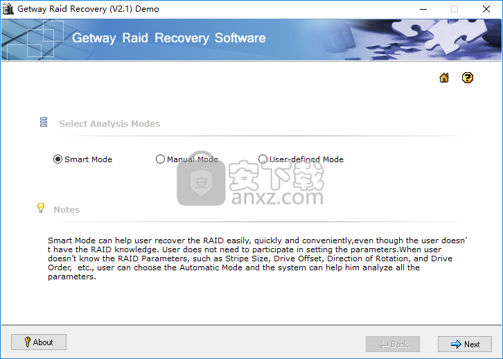 Getway Raid Recovery(RAID数据恢复软件)