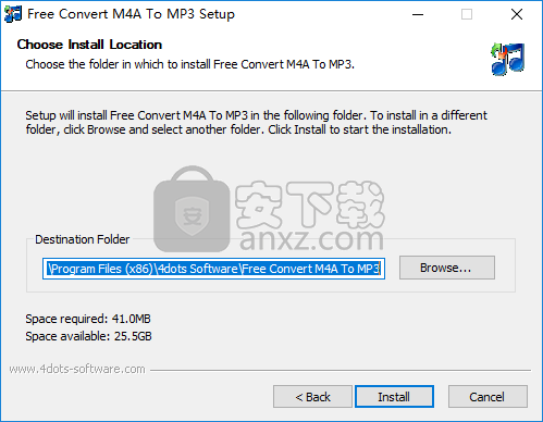 Free Convert M4A To MP3(m4a转mp3格式转换器)