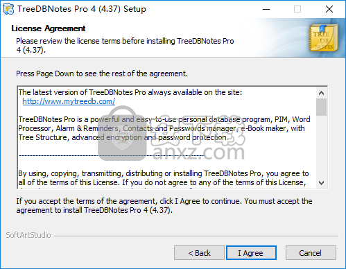 treedbnotes pro 4.25