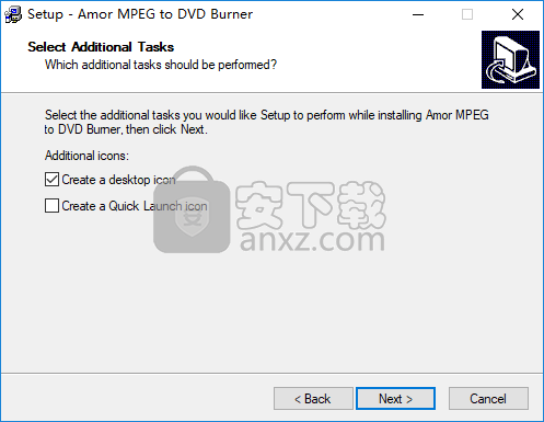 Amor MPEG to DVD Burner(MPEG转DVD转换器)