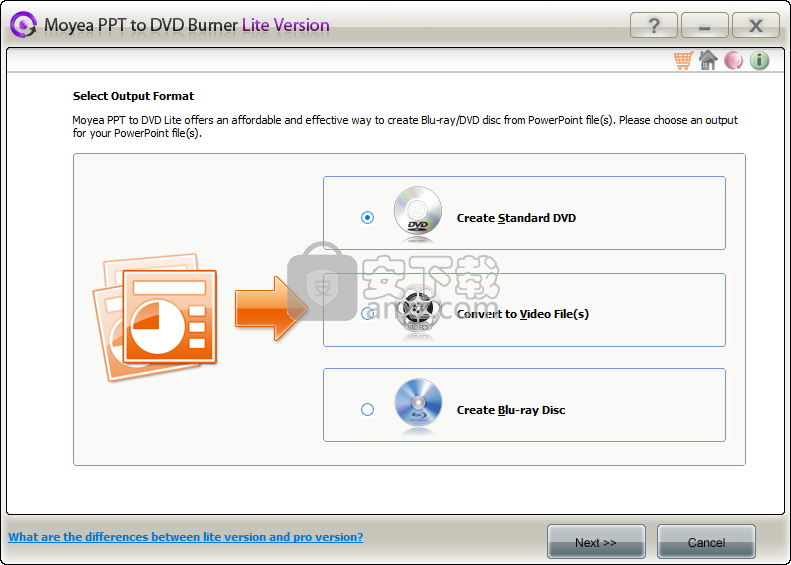 Moyea PPT to DVD Burner Lite(PPT转DVD工具)
