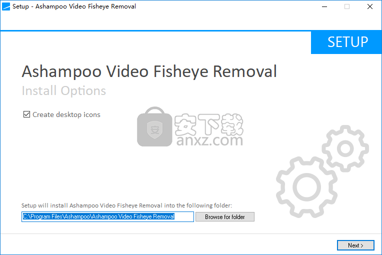 Ashampoo Video Fisheye Removal(鱼眼效果去除工具)