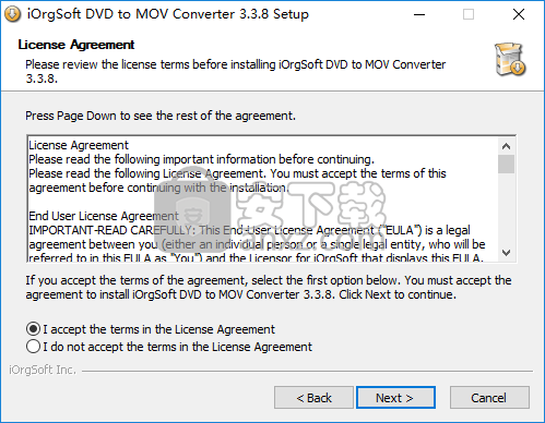 iOrgSoft DVD to MOV Converter(DVD翻录工具)
