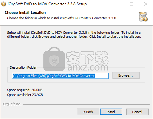 iOrgSoft DVD to MOV Converter(DVD翻录工具)