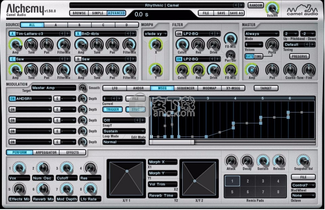 Camel Audio Alchemy(混合型音频合成器插件)