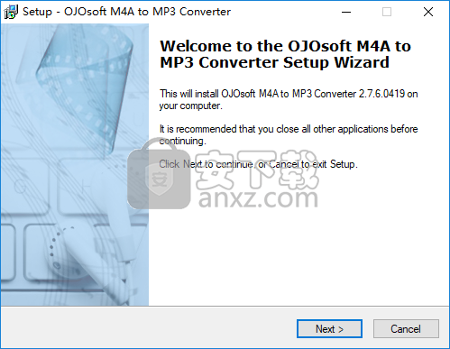 OJOsoft M4A to MP3 Converter(M4A转MP3转换器)