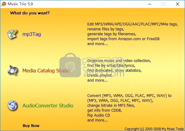 Music Trio(多合一媒体文件管理与处理工具)