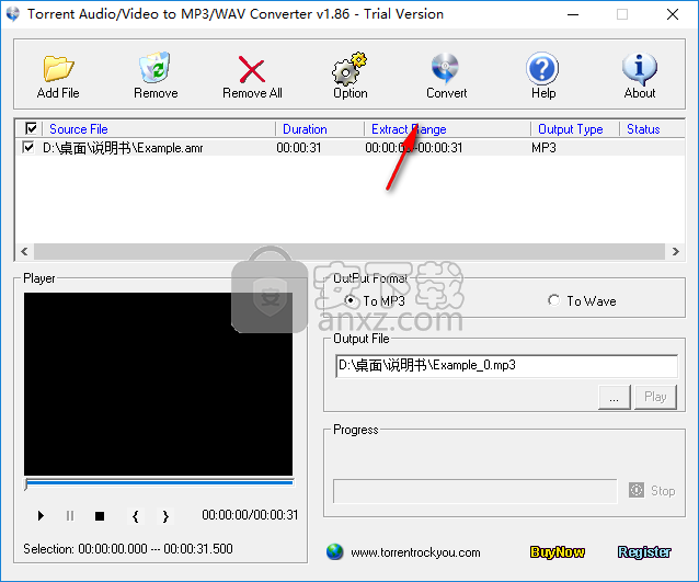 Torrent All to MP3 Converter(MP3音频格式转换器)