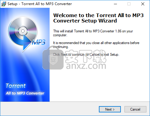 Torrent All to MP3 Converter(MP3音频格式转换器)