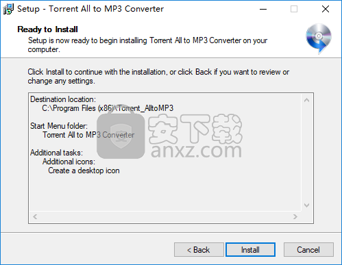 Torrent All to MP3 Converter(MP3音频格式转换器)