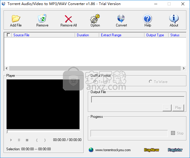 Torrent All to MP3 Converter(MP3音频格式转换器)