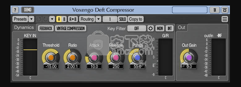 Voxengo Deft Compressor(音频信号压缩器)