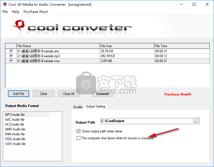 Cool All Media to Audio Converter(音频格式转换器)