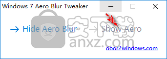 Windows 7 Aero Blur Tweaker(窗口去磨砂工具)