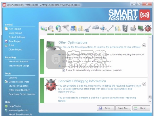 Red Gate SmartAssembly(NET代码保护工具)