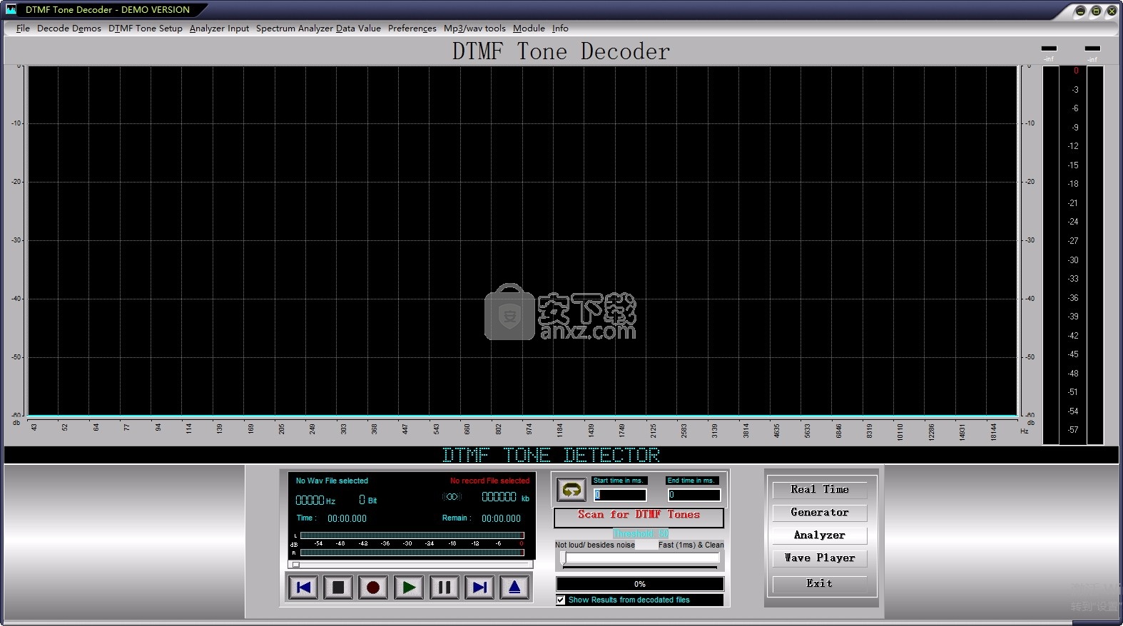 DTMF Tone Decoder(DTMF音频解码器)