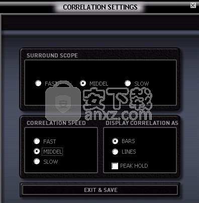 Surround Meter(环绕声计数表)