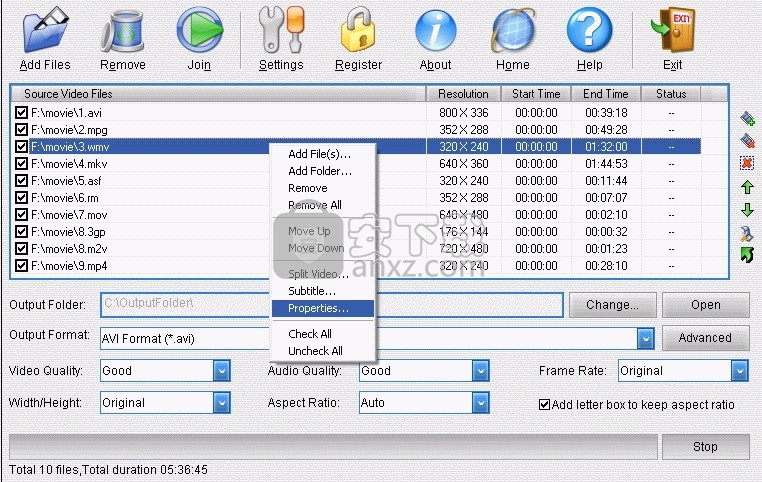 Allok Video Joiner(多功能视频合并与处理工具)
