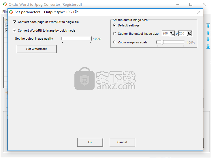 Okdo Word to Jpeg Converter(Word转Jpeg转换器)