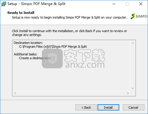 Simpo PDF Merge and Split(pdf分割合并工具)