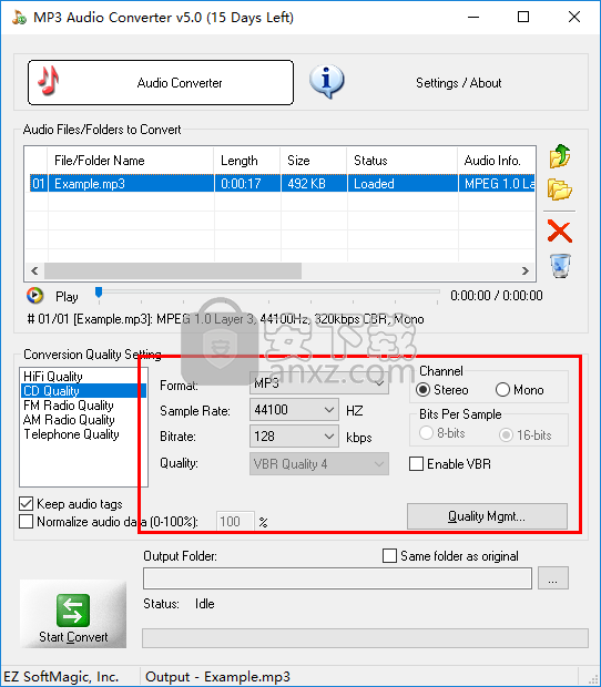 MP3 Audio Converter(MP3音频转换器)