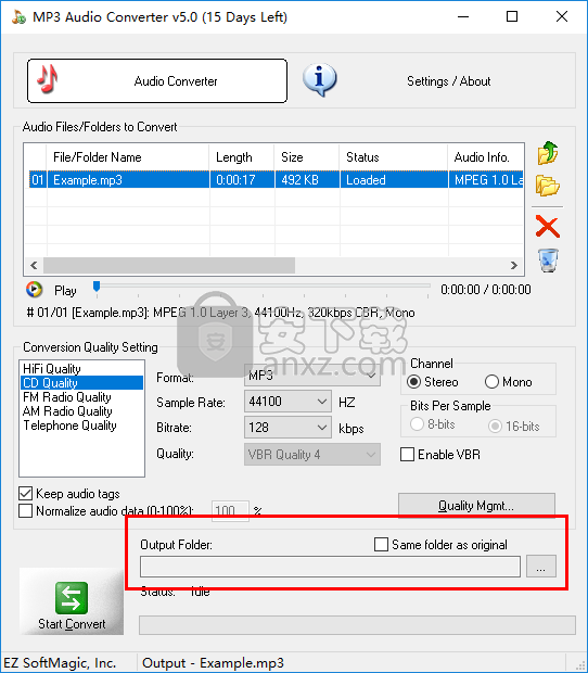 MP3 Audio Converter(MP3音频转换器)